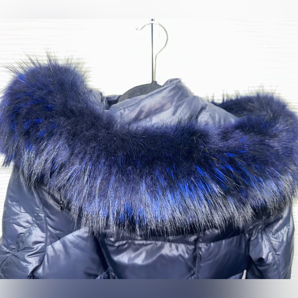 Cattail Willow Navy Down Jacket View 4